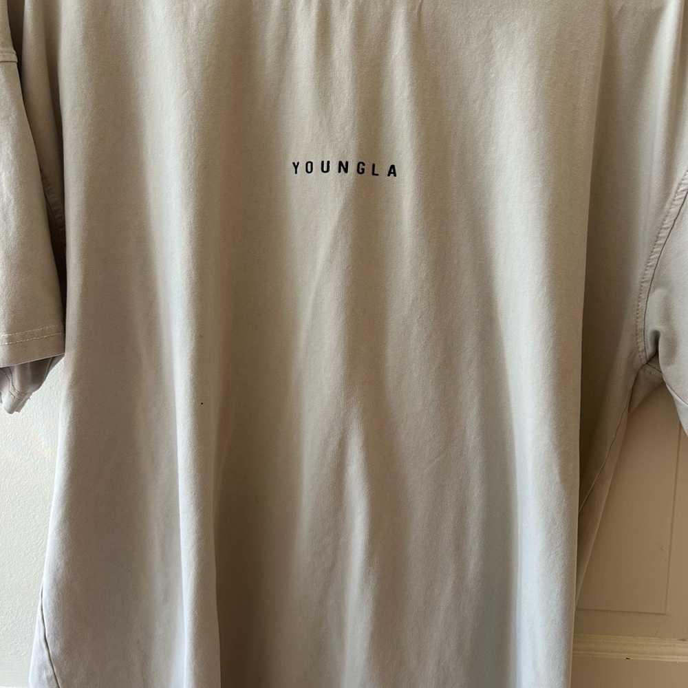 YoungLA Men's Light Gray Tee